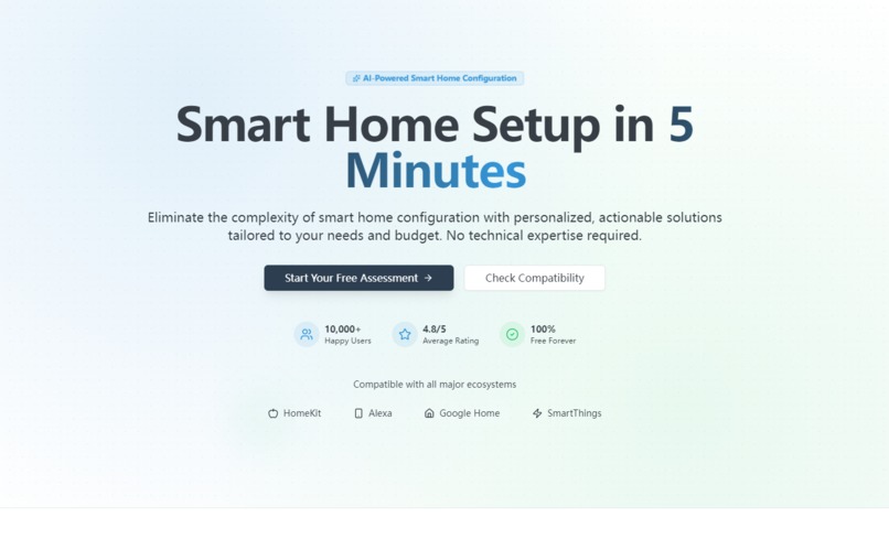 Smart Home Setup – screenshot 1