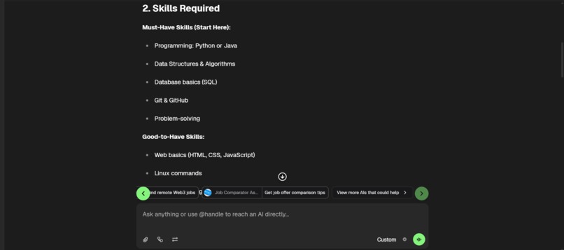 AI Career Guidance Assistant – screenshot 4