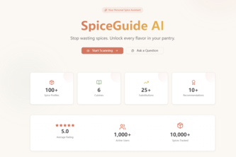 SpiceGuide AI