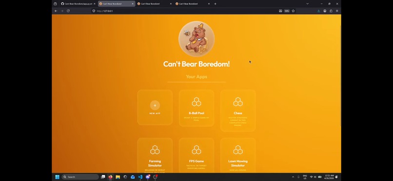 Can't Bear Boredom! – screenshot 1