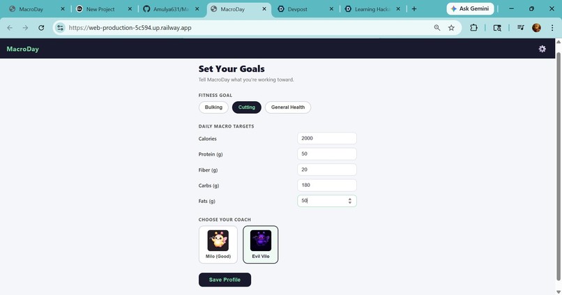 MacroDay – screenshot 1