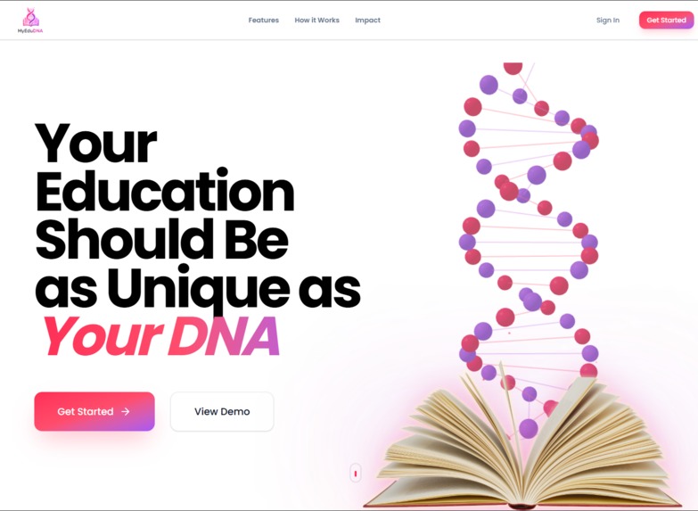 MyEduDNA - Your Education should be as Unique as your DNA – screenshot 2