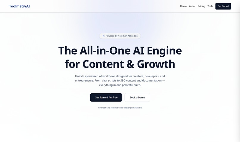ToolmetryAI — AI Tools for Real-World Impact – screenshot 2