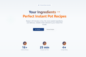 InstantPot Recipe AI