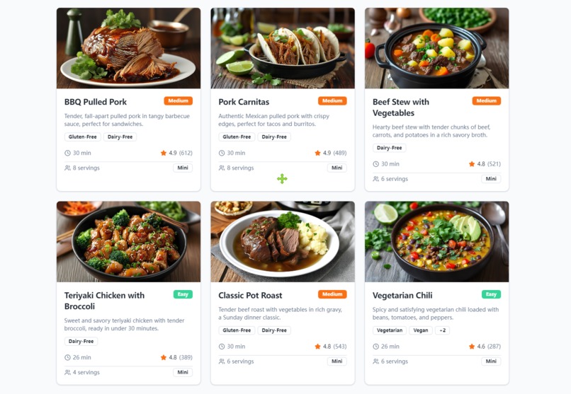 InstantPot Recipe AI – screenshot 2