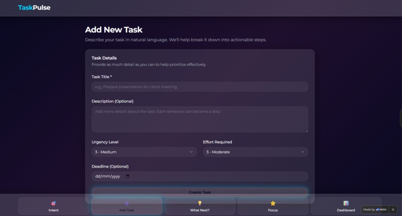 TaskPulse – screenshot 3
