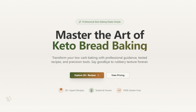 KetoBread Baker – screenshot 1