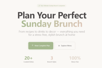 Brunch Planner