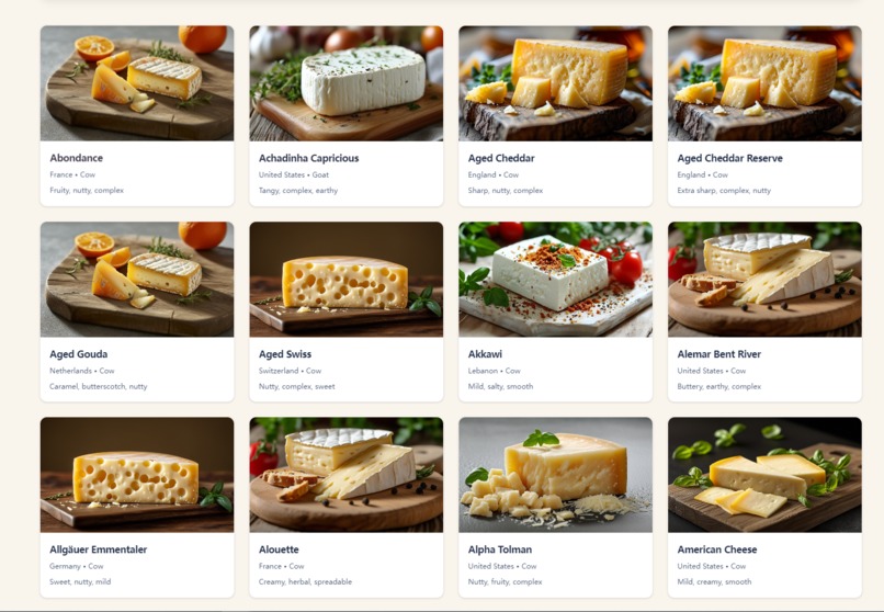 Cheese Guide – The Complete Cheese Encyclopedia – screenshot 2