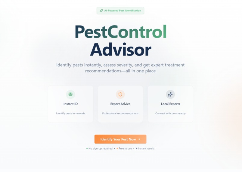 PestControlAdvisor – screenshot 1