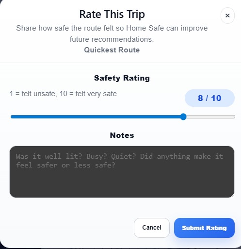 Home Safe – screenshot 2
