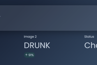 Facial intoxication detection system