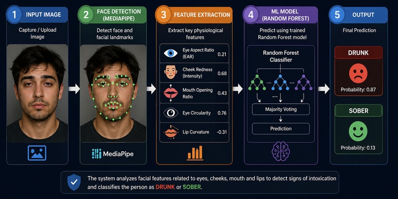Facial intoxication detection system – screenshot 6