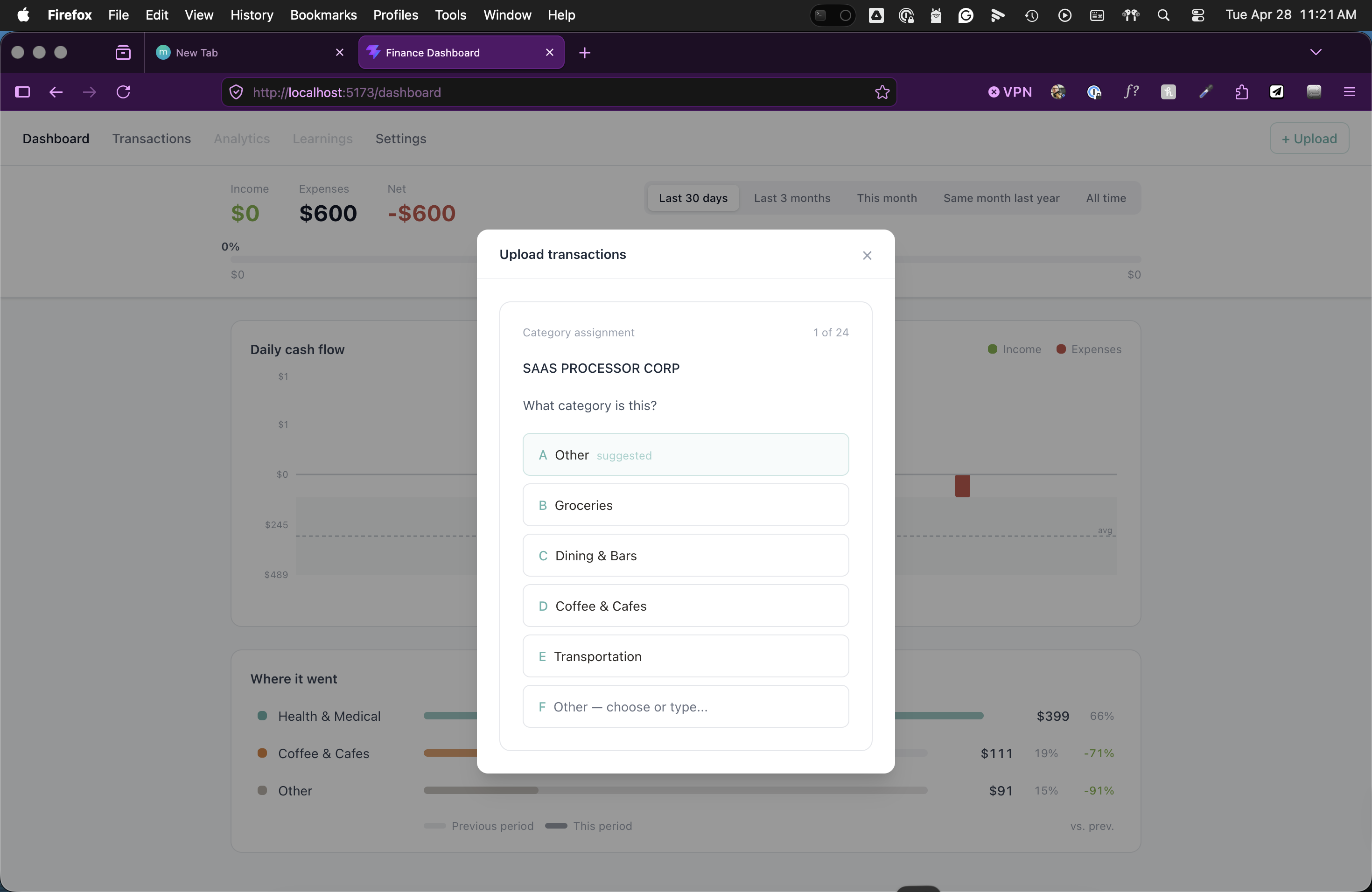 Local Finance Dashboard | Devpost
