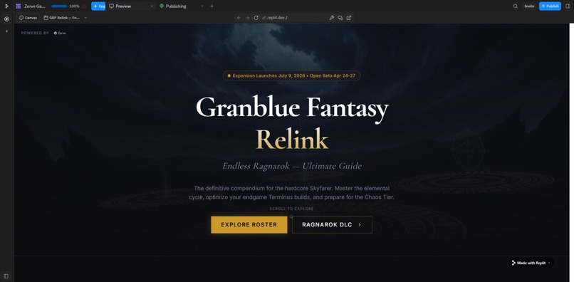 Granblue Fantasy Relink Ultimate Guide powered by ZerveCloud – screenshot 1