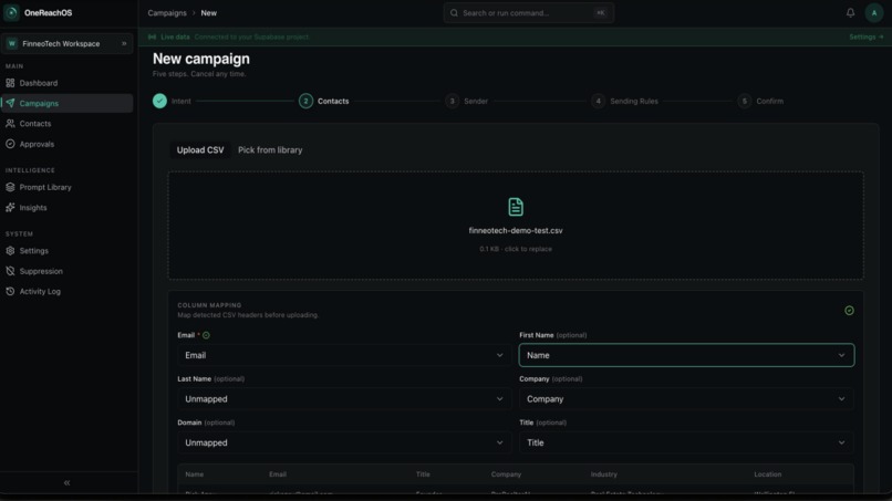 OnereachOS – screenshot 2