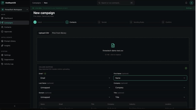 OnereachOS – screenshot 2