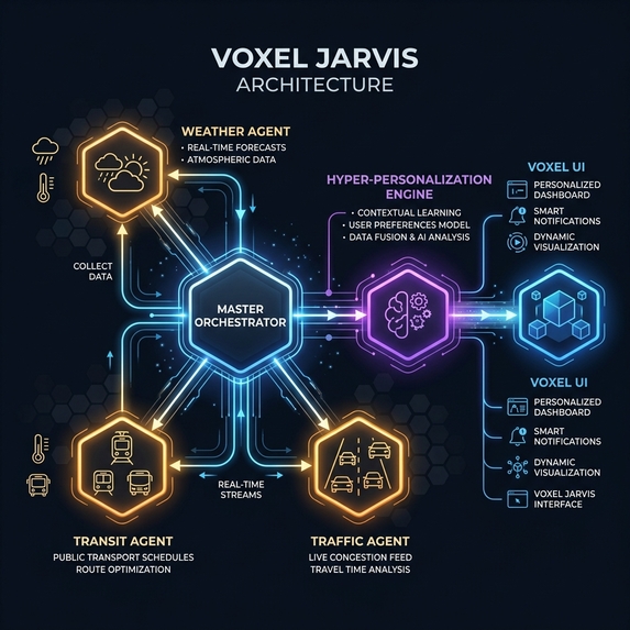 VOXEL JARVIS: Edge Commute Engine – screenshot 2