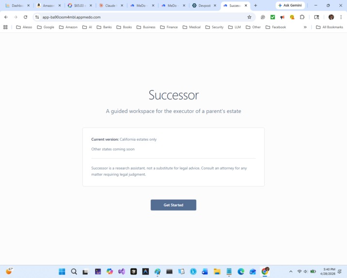 Successor – screenshot 1
