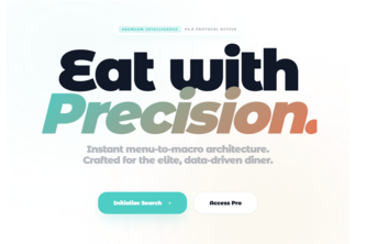 Eat withPrecision