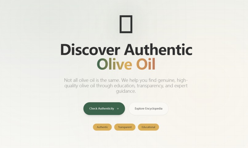 Olive Oil Guide – screenshot 1