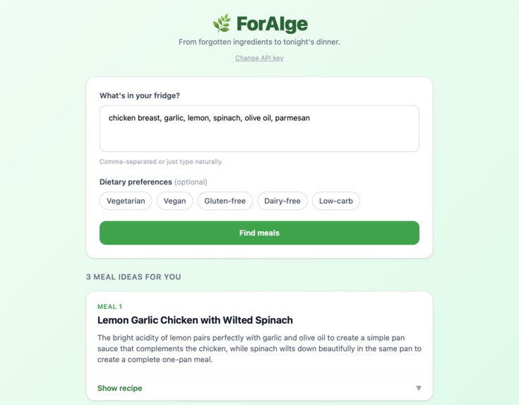 forAIge – screenshot 1