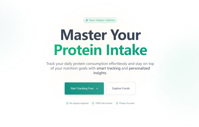 Master YourProtein Intake – screenshot 1
