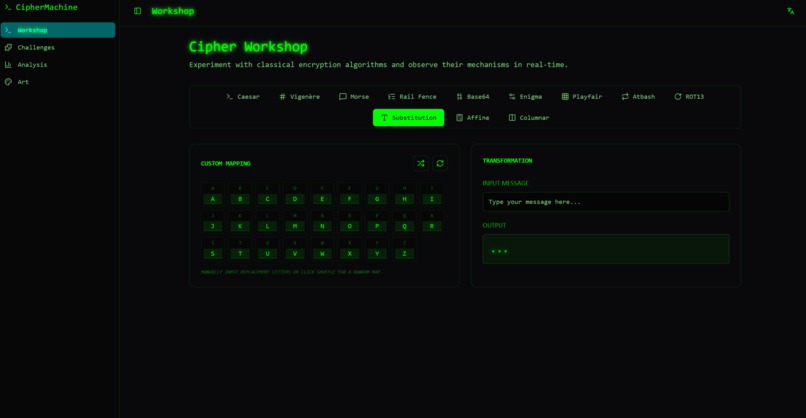 CipherMachine – screenshot 2