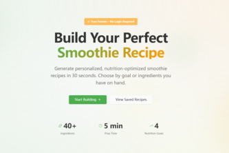 Smoothie Recipe