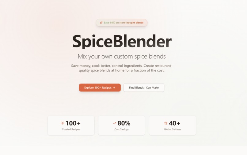 SpiceBlender – screenshot 1