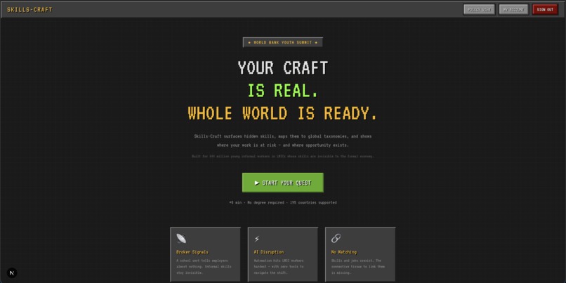 Skills-Craft – screenshot 1