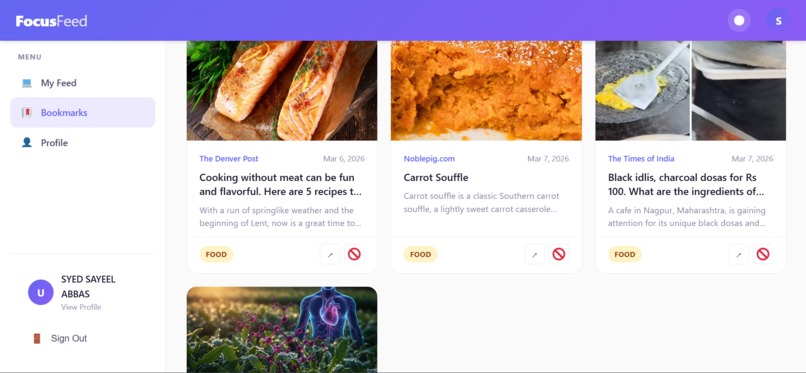 FocusFeed – screenshot 4