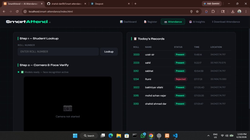 TRIBYTE_SMART_ATTENDANCE – screenshot 3