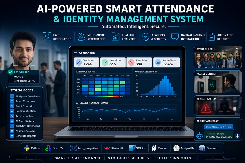 AI-Powered Smart Attendance & Identity Management System – screenshot 1