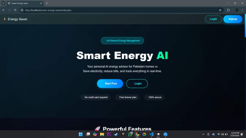 Home Energy Saver App – screenshot 1