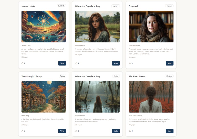 BookClub Toolkit – screenshot 2