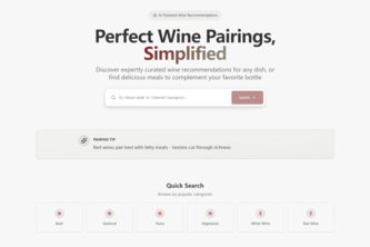 WinePairing AI