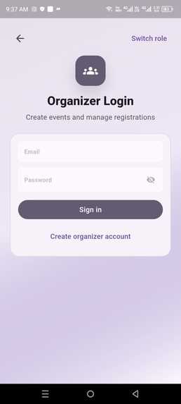 Campus Event Hub – screenshot 7