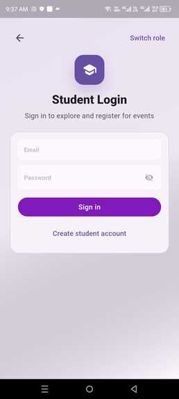Campus Event Hub – screenshot 10