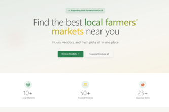 FarmersMarket Finder