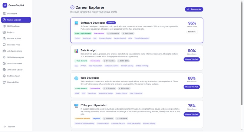 AI Career Copilot – screenshot 3