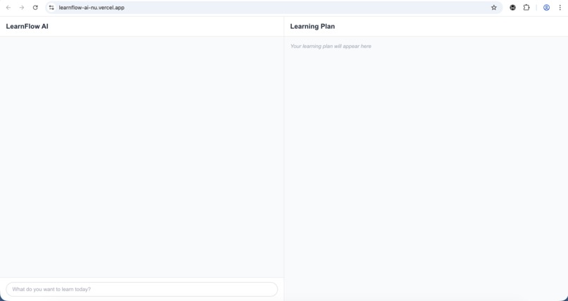 LearnFlow AI – screenshot 1
