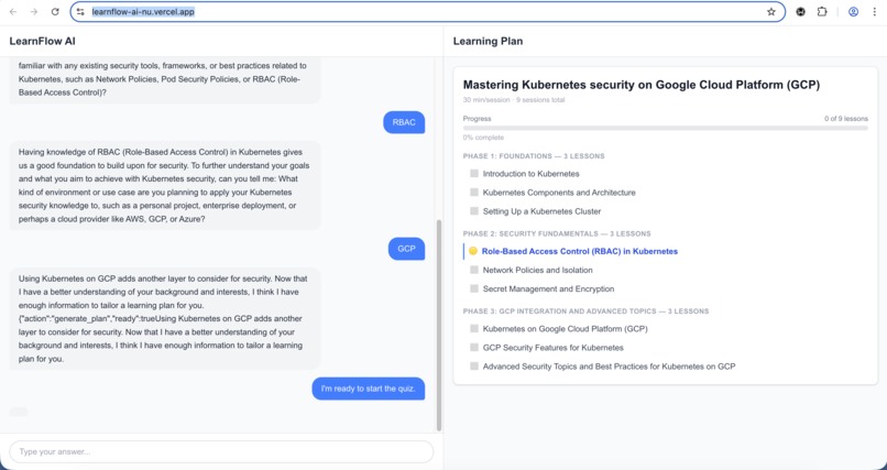 LearnFlow AI – screenshot 3