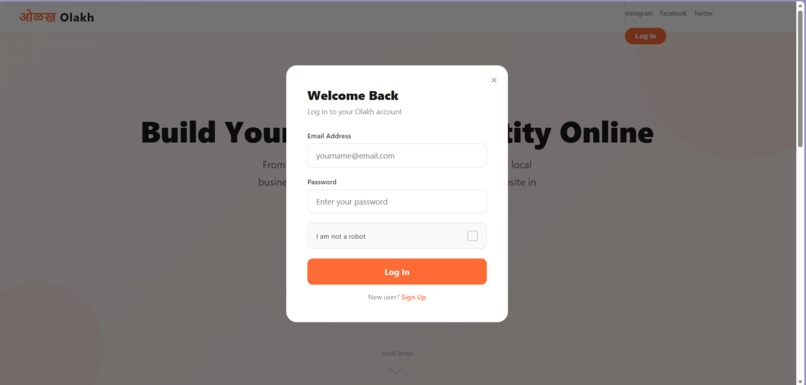 Olakh — Build Your Business Identity Online – screenshot 3