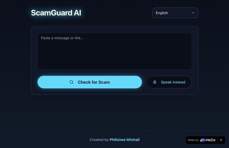 ScamGuard AI – screenshot 2