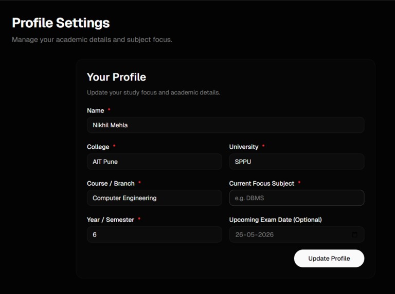 ExamWise-AI – screenshot 2