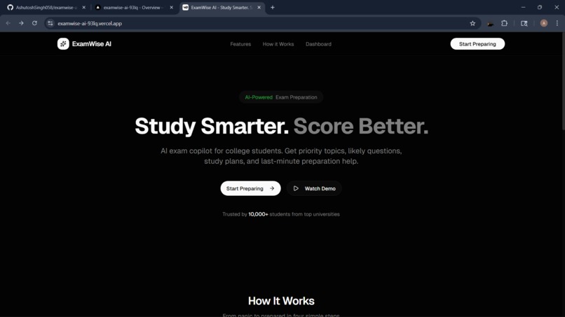 ExamWise-AI – screenshot 1