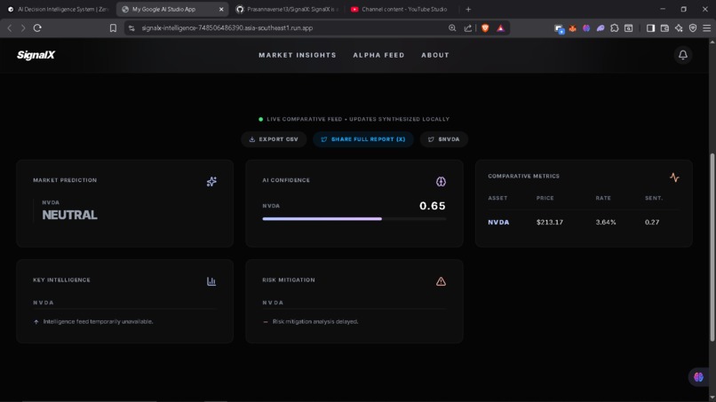 SignalX – screenshot 3