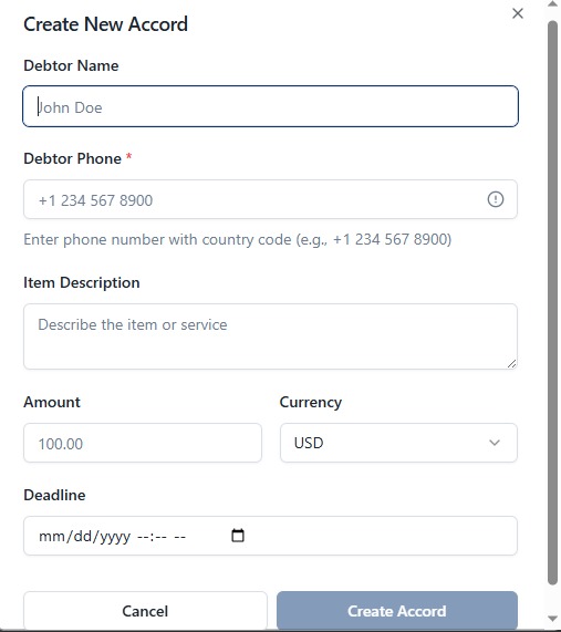 Accord – screenshot 2