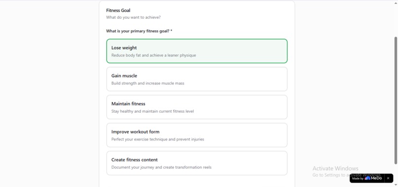 FitReel AI – screenshot 1